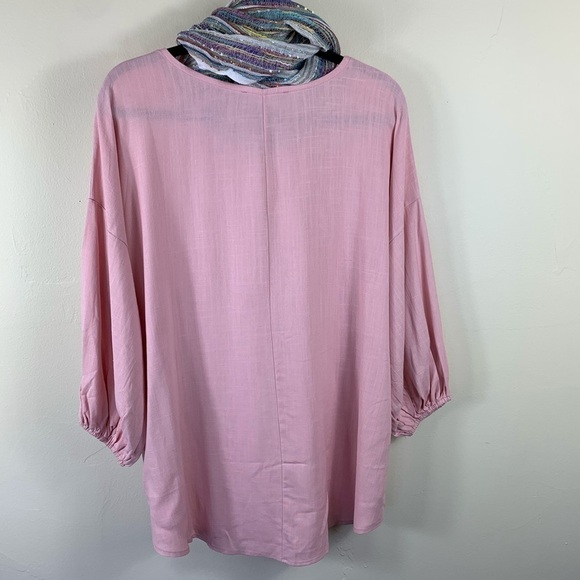 ACTING PRO 3/4 SLEEVE TOP - Picture 2 of 9